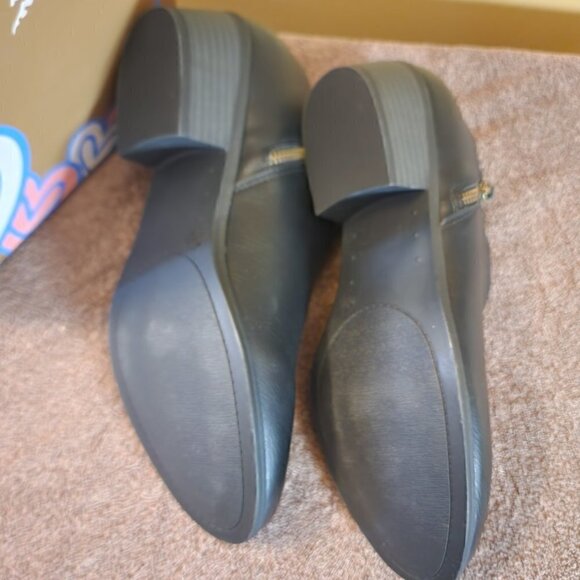 Womens New @ttitude® Doni Black Ankle Boots - Picture 5 of 8